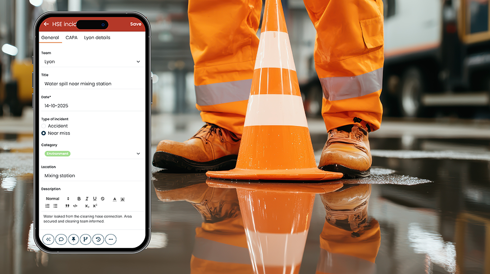 Capturing EHS incidents with Houston